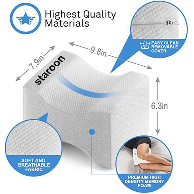 WEDGE MEMOFY FOAM PILLOW FOR KNEE
