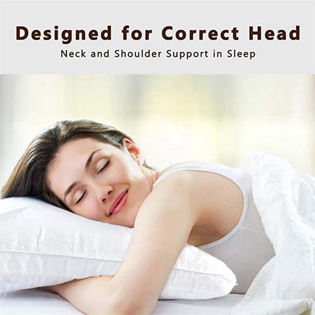 HypoAllergenic Cotton Down Microfibre pillow 